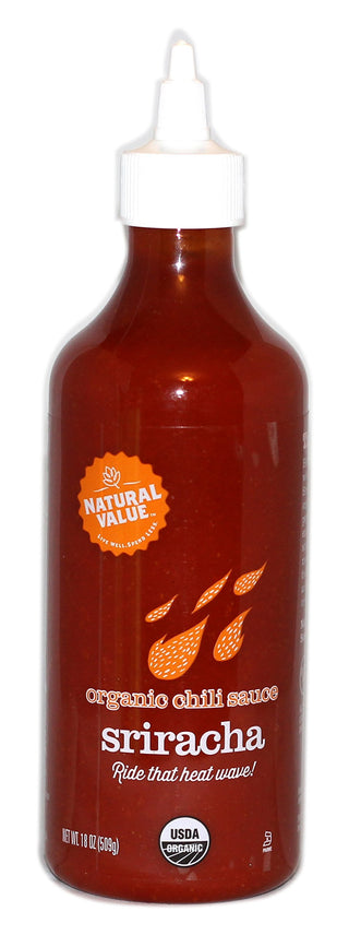 Natural Value Organic Sriracha Sauce 509g