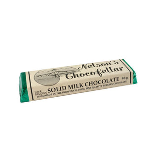 Nelson's Chocofellar Solid Milk Chocolate Bar 48g