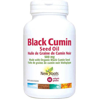 New Roots Herbal Black Cumin Seed Oil 60c