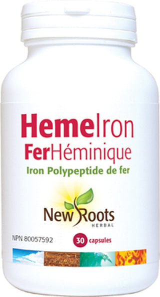 New Roots Herbal Heme Iron 11mg 30c