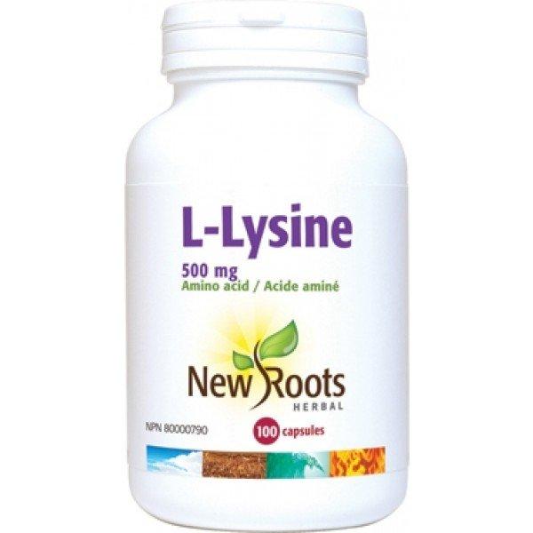 New Roots Herbal L Lysine 500mg 110c