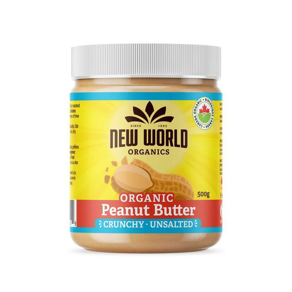 New World Peanut Butter Crunchy Unsalted 1kg