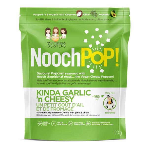 NoochPop KindaGarlic Popcorn 120g