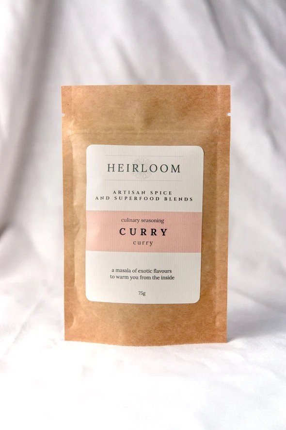 Nourished By Heirloom Curry Seasoning 75g