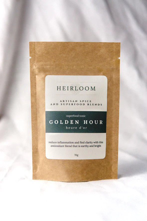 Nourished By Heirloom Superfood Tonic  Golden Hour 70g