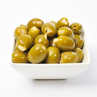 Olive Bar Green Olive with Garlic ~250g