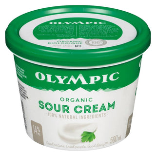 Olympic Dairy Sour Cream Organic 500ml