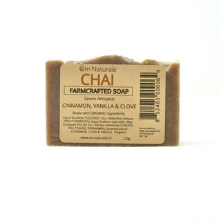 Om Naturale Chai Organic Soap Bar