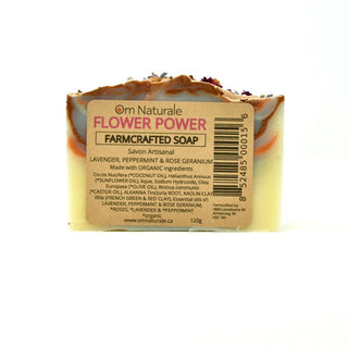 Om Naturale Flower Power Organic Soap Bar