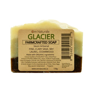Om Naturale Glacier Organic Soap Bar