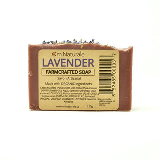 Om Naturale Lavender Organic Soap Bar