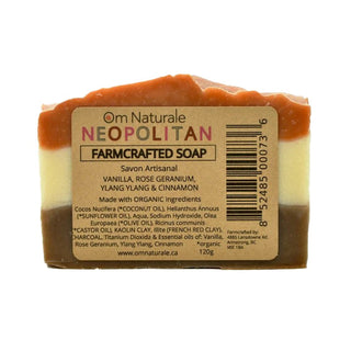 Om Naturale Neopolitan Organic Soap Bar