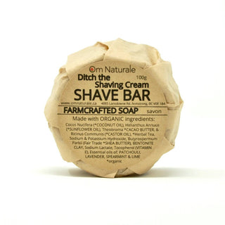 Om Naturale Shave Bar Soap