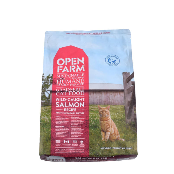 Open Farm Cat Food Wild Salmon 4Lb