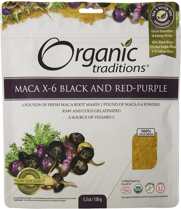 Organic Traditions Maca X 6 Powder 150g