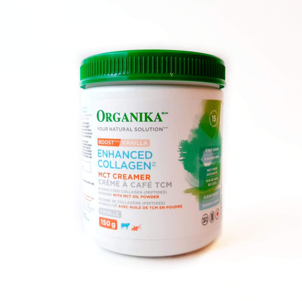 Organika Enhanced Collagen Vanilla with MCT 150g