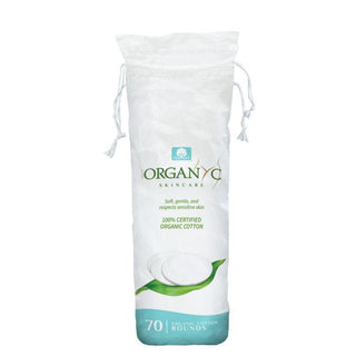 Organyc Cotton Rounds 70ct