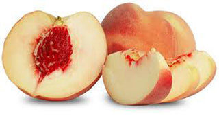 Organic Produce White Peaches ~200g ~200g