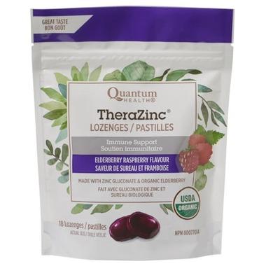 Quantum Elderberry Zinc Organic Lozenges 18ct