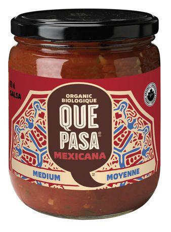 Que Pasa Medium Salsa Organic 420ml