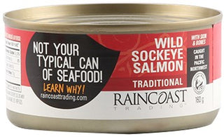 Raincoast Trading Sockeye Salmon  Traditional 160g
