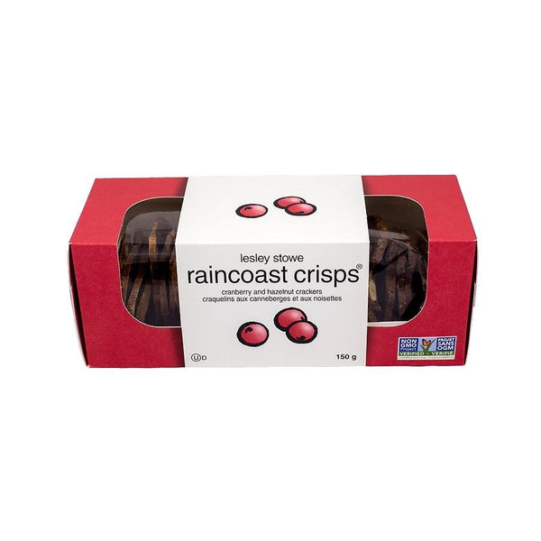 Lesley Stowe's Raincoast Crisps Cranberry Hazelnut 150g