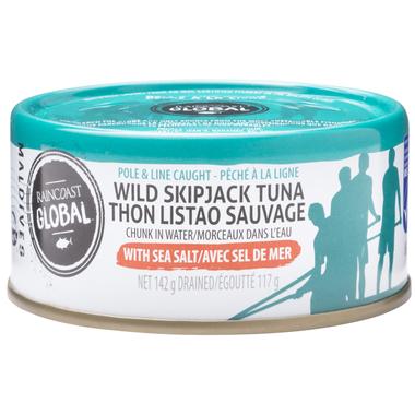 Raincoast Trading Skipjack Tuna Canned Salted 142g