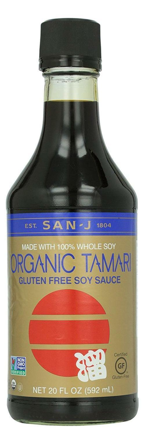 San J Wheat Free Tamari Organic Gold 592ml