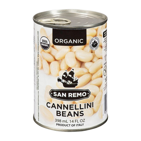 San Remo Cannellini Bean Organic 398ml