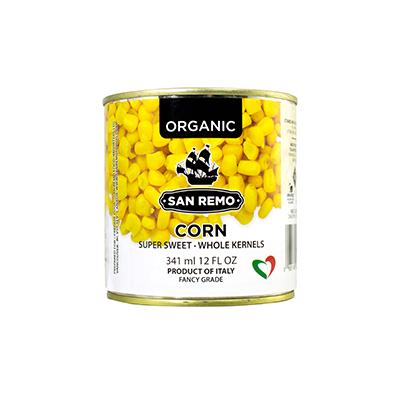San Remo Corn Italian Organic 341ml
