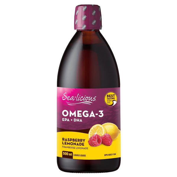 Sealicious Omega 3 Oil Raspberry Lemon 500ml