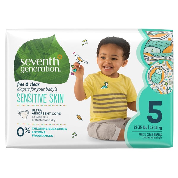 Seventh Generation Diapers Stage 5 19ct