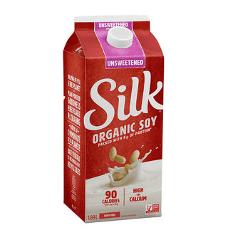 Silk Soy Beverage Unsweetened Organic 1.89L