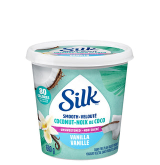 Silk Vanilla Unsweetened Coconut Yogurt 650g