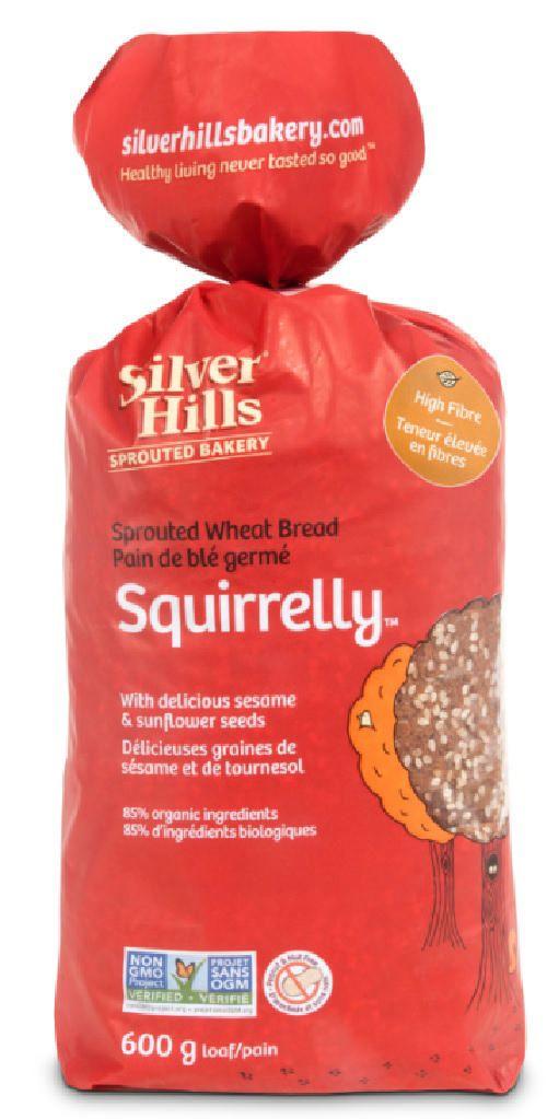 Silver Hills Squirrelly Sprouted Whole Grain Bread 600g