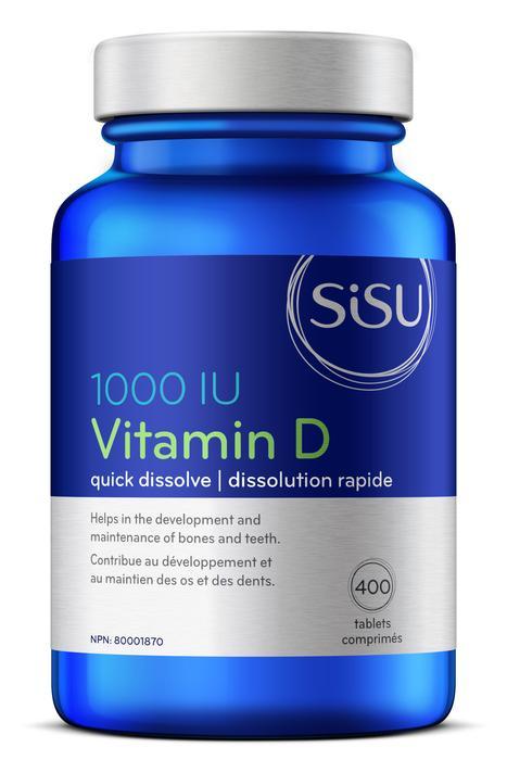 Sisu Vitamin D3 1000IU 400t