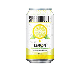 Sparkmouth Lemon Sparkling Water (355ml/8x355ml)