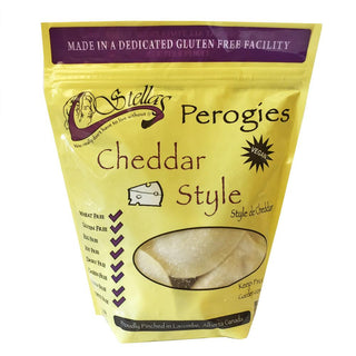 Stellas Gluten Free Perogies Vegan Cheddar 520g 520g