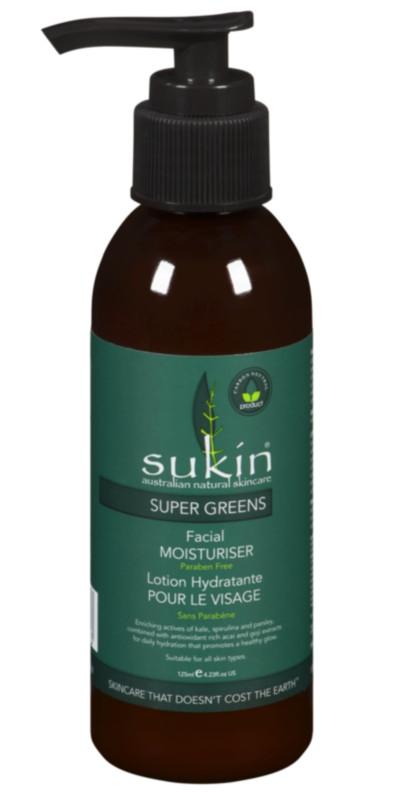 Sukin Nutrient Facial Moisturizer Super Greens 125ml