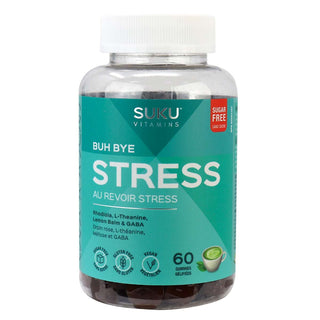SUKU Buh Bye Stress 60 gummies