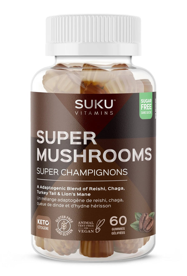 SUKU Super Mushrooms 60 gummies