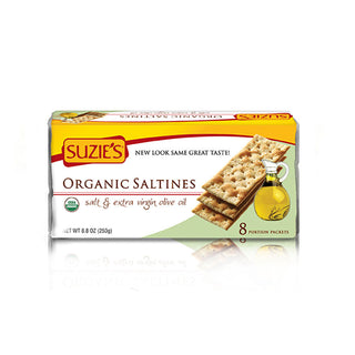 Suzie's Organic Salted Crackers 250g