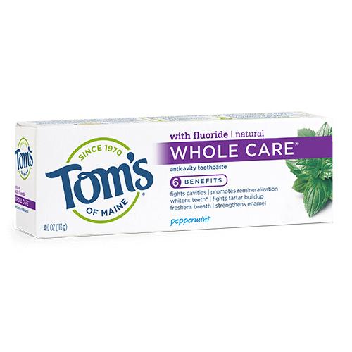 Tom's of Maine Toothpaste Whole Care Peppermint 85ml