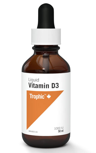 Trophic Vitamin D3 Liquid 1000 IU 50ml