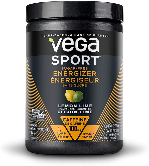 Vega Sugar Free Energizer Lemon 136g