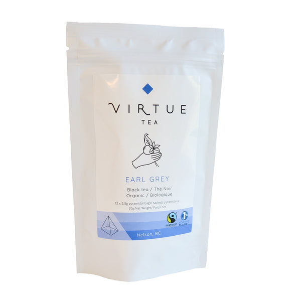 Virtue Tea Earl Grey Tea 12 teabags