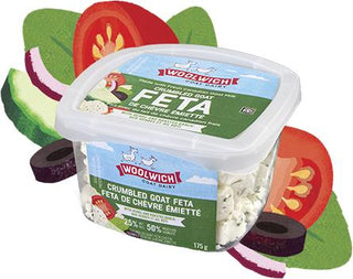 Woolwich Goat Feta Crumbled with Herbs 175g