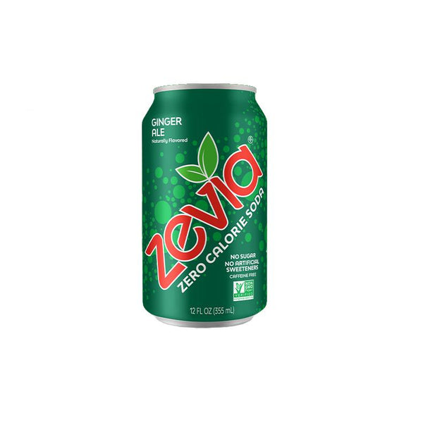 Zevia Zevia Ginger Ale Soda (355ml/6x355ml)