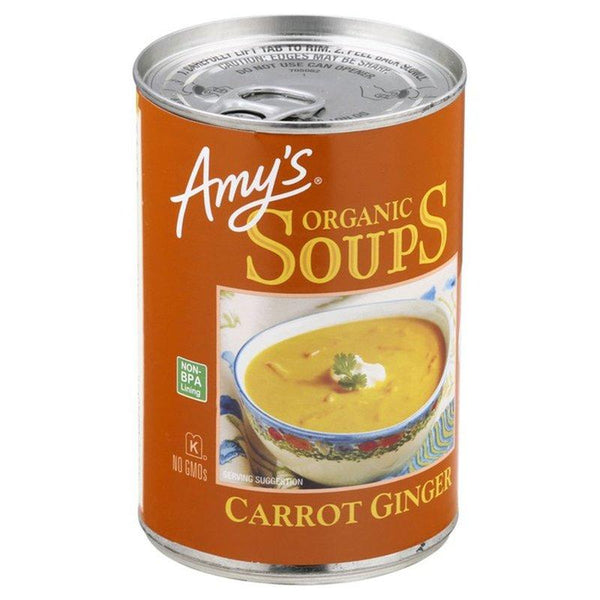 Amy's Kitchen Organic Carrot Ginger Soup 398ml