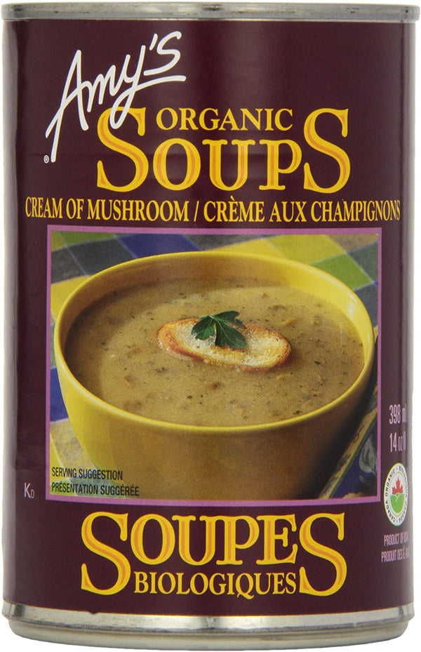 Amy's Kitchen Cream of Mushroom Soup 398ml